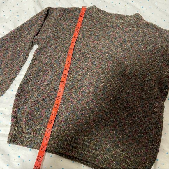 Vintage Cozy Knit Speckled Sweater Brown - Picture 9 of 10